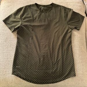 BYLT Forrest Green with White Polka Dots T-Shirt